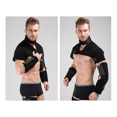 Anti-stab Protective Gear-protective Neck/Shoulder/Elbow Pads/Thigh/Knee/Calf Self-defense Anti-Cut Anti-Hack Full Se Anti-Tool