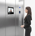 July005 5 Inch Biometric Elevator Access Control Hardware Android System Face Recognition Rfid Nfc Access Control Device