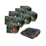 Wireless Security Sensor Driveway Solar Car Rural Powered Farm Alarms Vehicle Range and Install Operated Alarm System Home