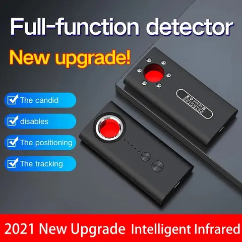 T1 Spy Gadgets Hidden Camera Detector RF GSM Signal Wireless Lens Laser Detection Wiretapping GPS Tracker Sound Mini Bug Finder