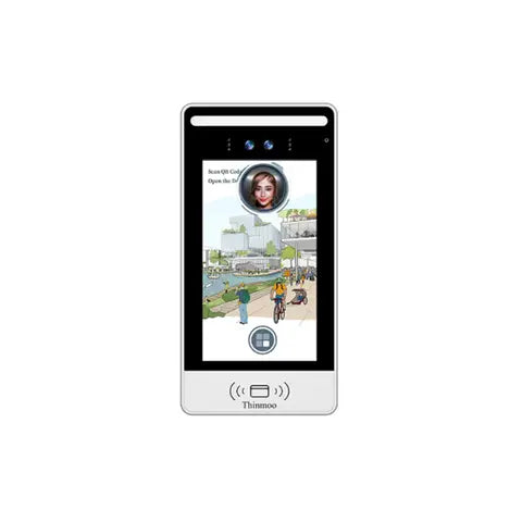 July 005 Thinmoo Android 5 Inch Face Recognition Outdoor Access Control With Biometric High Brightness Screen Cloud Local Software