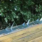 25 Pieces Steel Wall Spikes 1 Meter Anti Climb Security Garden Fence Protection