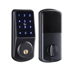 ZC02 Hotels Smartphone Aluminum Tuya Smart Digital Remote Door Lock Smart Home WIFI Password Gate Lock App Compatible