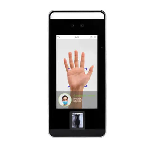 July005 SpeedFace-V5L[P] Biometric Fingerprint Palm Access Control and Time Attendance Terminal With Visible Light Facial Recognition