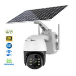 1080P Solar PTZ Camera WIFI Dome Outdoor Battery Camera 4G Smart Ball Wireless Home Security Camera System