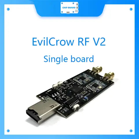 Cirket Evil Crow RF v2 Transceiver RF Tool Aluminun Case for Cyber-Security teaching and Pentesting