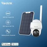Reolink 4G Solar Camera 5MP Outdoor Wireless Security Camera Pan-Tilt Protection Color Night Vision Two-Way Audio IP Camera