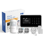 G90C 4G GSM WIFI Alarm Hone Security Anti-Theft Alarm System APP Mobile Control 4G Sim Card Network Burglar Alarm